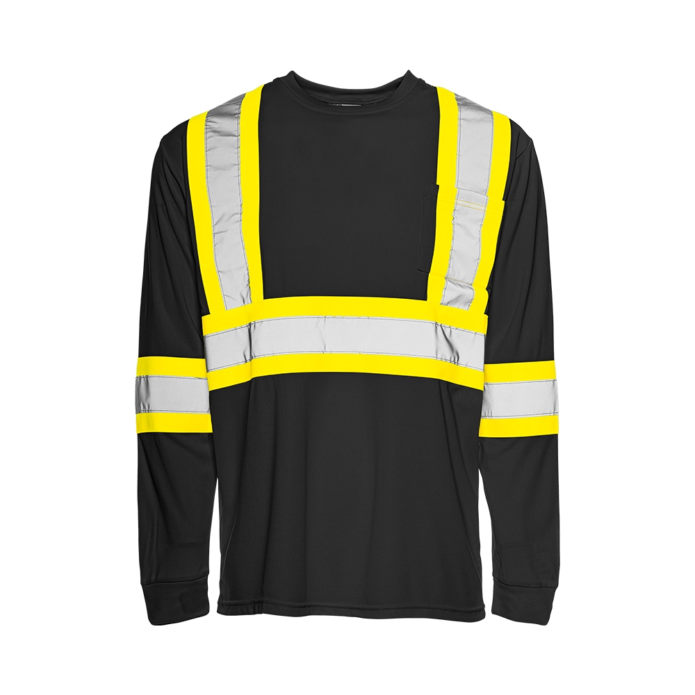 T-shirt M/L à bandes GROUNDFORCE