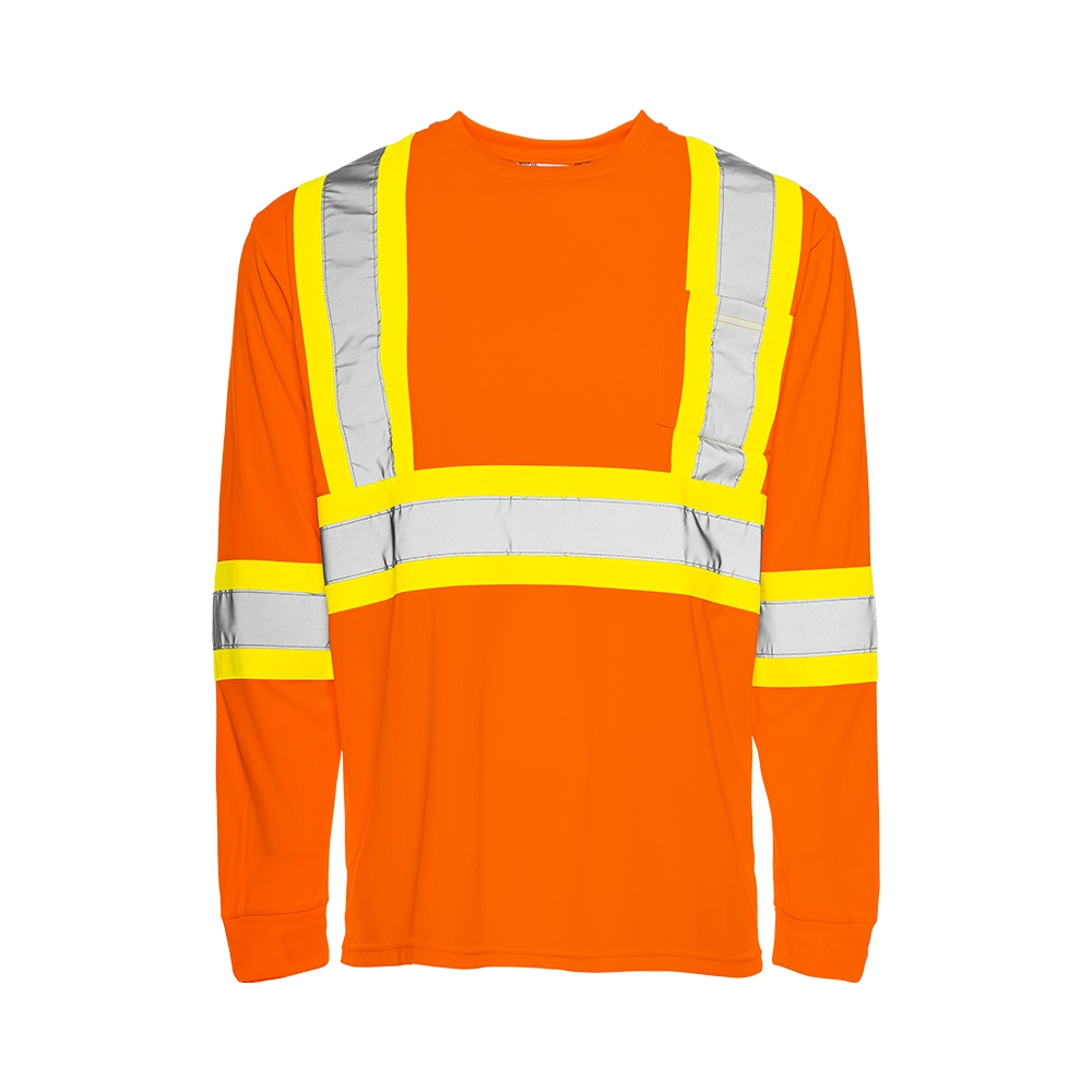 T-shirt M/L à bandes GROUNDFORCE