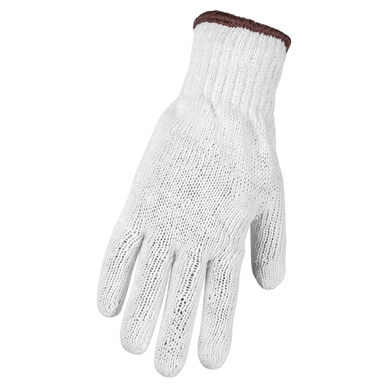Gants en polyester et coton