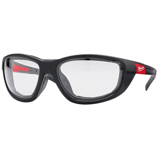 MILWAUKEE Clear Performance Safety Glasses with Gasket