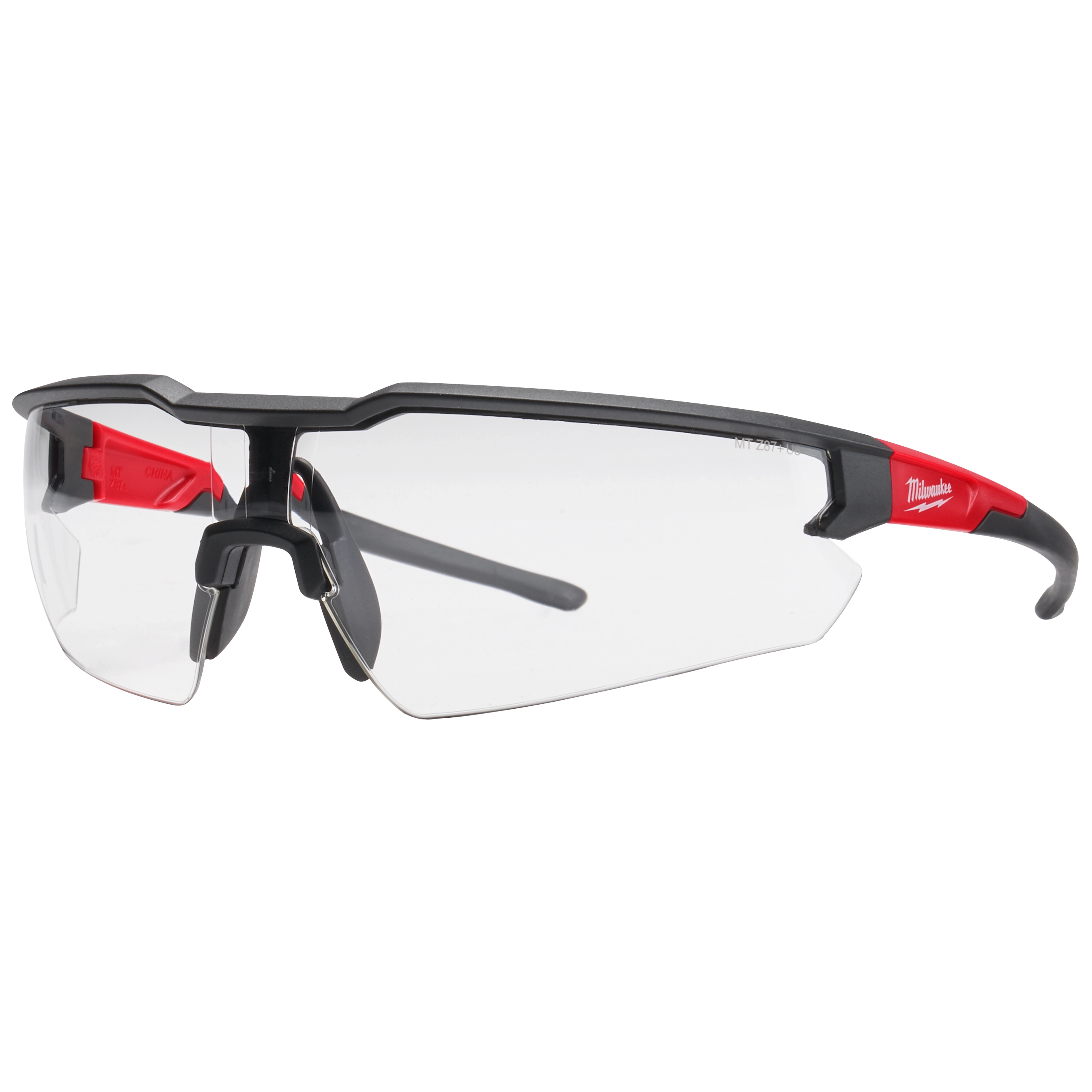 MILWAUKEE Safety Glasses - Clear Fog-Free Lenses