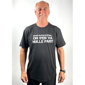 T-shirt -ON S'EN VA NULLE PART